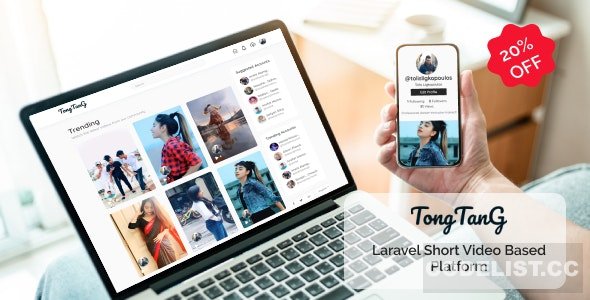 TongTang v1.0.0 - Laravel Short Video Sharing Platform - nulled » Premium Scripts, Plugins & Mobile