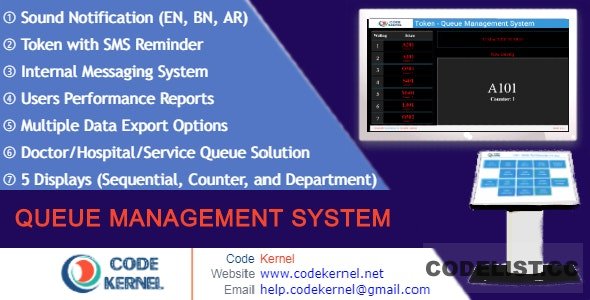 Queue Management System v4.0.0 - nulled » Premium Scripts, Plugins & Mobile