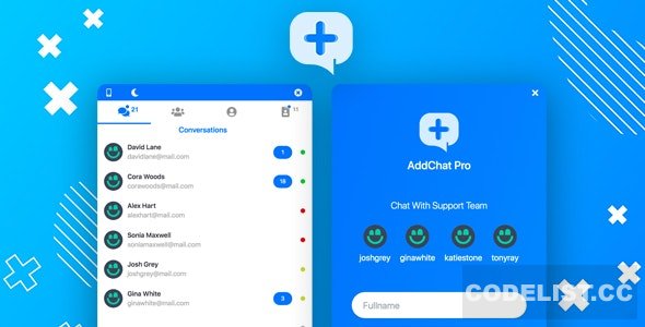 Addchat Codeigniter Pro v1.0 - nulled &raquo; Premium Scripts, Plugins &amp; Mobile