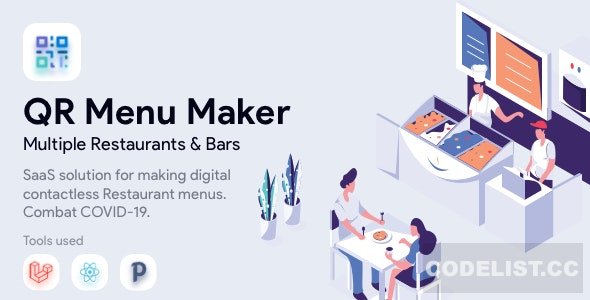 QR Menu Maker v2.1.1 - SaaS - Contactless restaurant menus » Premium Scripts, Plugins & Mobile