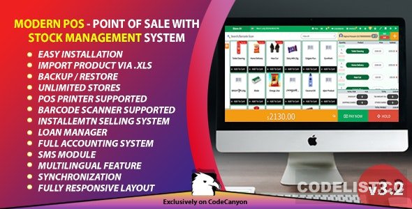 Modern POS v3.2 - Point of Sale with Stock Management System &raquo; Premium Scripts, Plugins &amp; Mobile