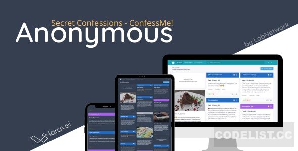 Anonymous - Secret Confessions - 26 september 2020 » Premium Scripts, Plugins & Mobile