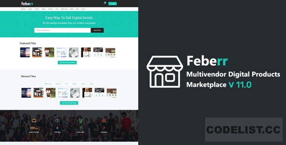 Feberr v11.0 - Multivendor Digital Products Marketplace » Premium Scripts, Plugins & Mobile