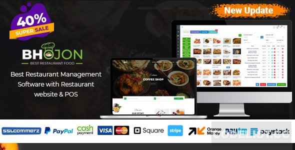 Bhojon v2.5 - Best Restaurant Management Software with Restaurant Website - nulled » Premium Scripts, Plugins & Mobile