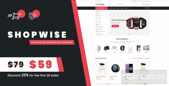 Shopwise v1.0 - Laravel Ecommerce System » Premium Scripts, Plugins & Mobile