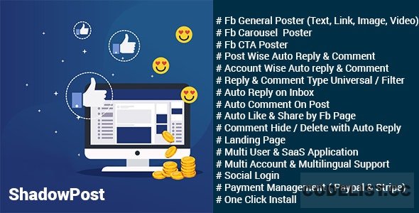 ShadowPost v2.2 - Facebook Posting Solution » Premium Scripts, Plugins & Mobile