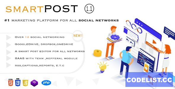Smart Post v1.5 - Social Marketing Tool - nulled &raquo; Premium Scripts, Plugins &amp; Mobile