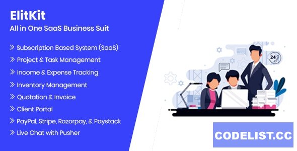 ElitKit v1.9.1 - All In One SaaS Business Suit &raquo; Premium Scripts, Plugins &amp; Mobile