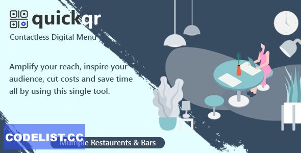 QuickQR v6.1 - Saas - Contactless Restaurant QR Menu Maker - nulled » Premium Scripts, Plugins & Mobile