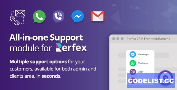 All-in-one Support module for Perfex v1.0 &raquo; Premium Scripts, Plugins &amp; Mobile