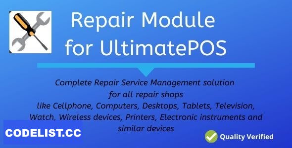 Advance Repair module for UltimatePOS v1.7 - nulled » Premium Scripts, Plugins & Mobile