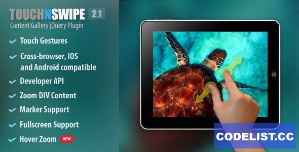 Touch N Swipe Gallery jQuery Plugin v2.1.2 » Premium Scripts, Plugins & Mobile