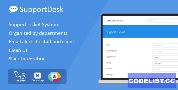 SupportDesk v2.0.0 - Support Ticket Management System » Premium Scripts, Plugins & Mobile