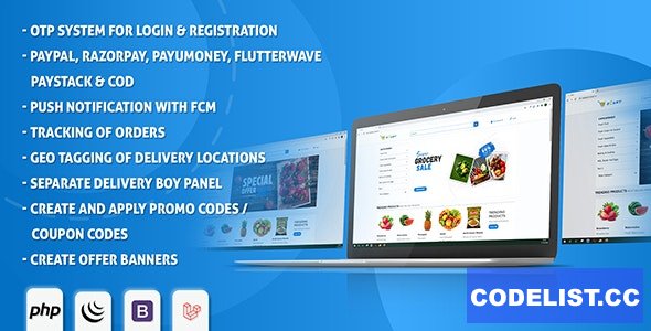 eCart Web v1.0.1 - Ecommerce/Store Full Website » Premium Scripts, Plugins & Mobile