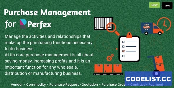 Purchase Management for Perfex CRM v1.0.6 » Premium Scripts, Plugins & Mobile