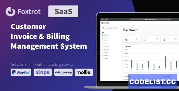 Foxtrot (SaaS) v1.0.9 - Customer, Invoice and Expense Management System » Premium Scripts, Plugins & Mobile