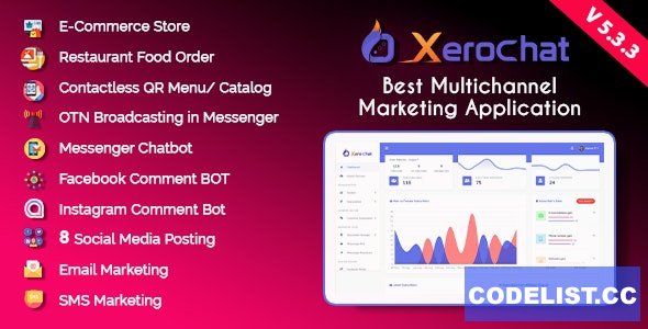 XeroChat v5.3.3 - Best Multichannel Marketing Application (SaaS Platform) - nulled » Premium Scripts, Plugins & Mobile