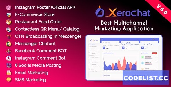 XeroChat v6.1.2 - Best Multichannel Marketing Application (SaaS Platform) - nulled » Premium Scripts, Plugins & Mobile