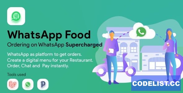 WhatsApp Food v3.2.1 - SaaS WhatsApp Ordering » Premium Scripts, Plugins & Mobile