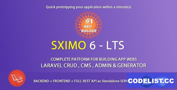 Laravel Multi Purpose Application v7.1 - CRUD - CMS - Sximo 6 » Premium Scripts, Plugins & Mobile