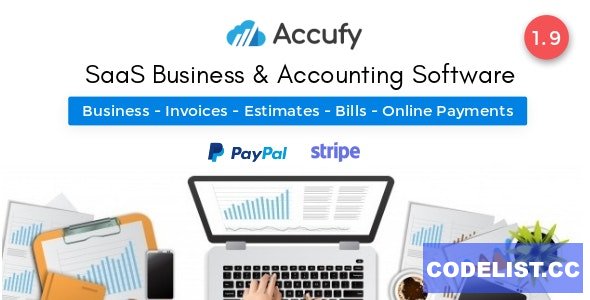 Accufy v1.9 - SaaS Business & Accounting Software - nulled » Premium Scripts, Plugins & Mobile