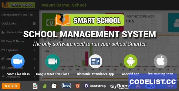 Smart School v6.2.0 - School Management System - nulled &raquo; Premium Scripts, Plugins &amp; Mobile