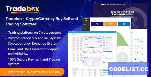 Tradebox v6.3 - CryptoCurrency Buy Sell and Trading Software - nulled » Premium Scripts, Plugins & Mobile