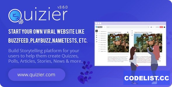 Quizier v3.6.0 - Multipurpose Viral Application & Capture Leads - nulled » Premium Scripts, Plugins & Mobile