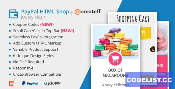jQuery Paypal HTML Shop v1.7 » Premium Scripts, Plugins & Mobile