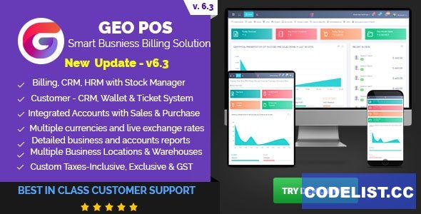 Geo POS v6.3 - Point of Sale, Billing and Stock Manager Application - nulled » Premium Scripts, Plugins & Mobile