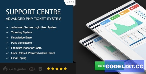 Support Centre v2.9.0 - Advanced PHP Ticket System &raquo; Premium Scripts, Plugins &amp; Mobile