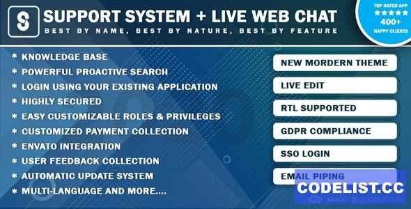 Best Support System v3.0.6 - nulled » Premium Scripts, Plugins & Mobile