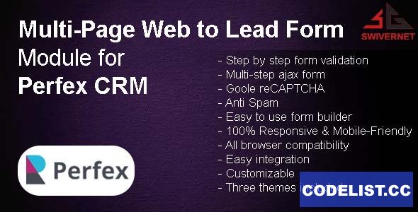 Multi-Page Web to Lead Form Module v1.0.3 » Premium Scripts, Plugins & Mobile