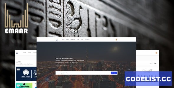 Emaar - Real Estate Agency Directory System (21 january 2021) » Premium Scripts, Plugins & Mobile