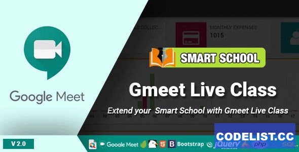 Smart School Gmeet Live Class v2.0.2 &raquo; Premium Scripts, Plugins &amp; Mobile