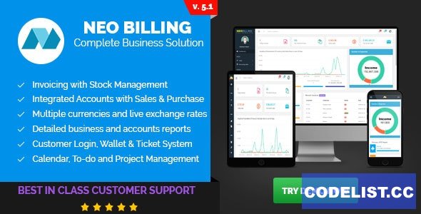 Neo Billing v5.1 - Accounting, Invoicing And CRM Software » Premium Scripts, Plugins & Mobile