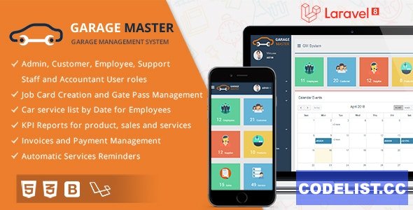 Garage Master v1.2.1 - Garage Management System - nulled » Premium Scripts, Plugins & Mobile