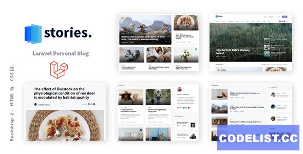 Stories v1.23.0 - Laravel Creative Multilingual Blog » Premium Scripts, Plugins & Mobile