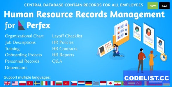 HR Records for Perfex CRM v1.0.1 » Premium Scripts, Plugins & Mobile