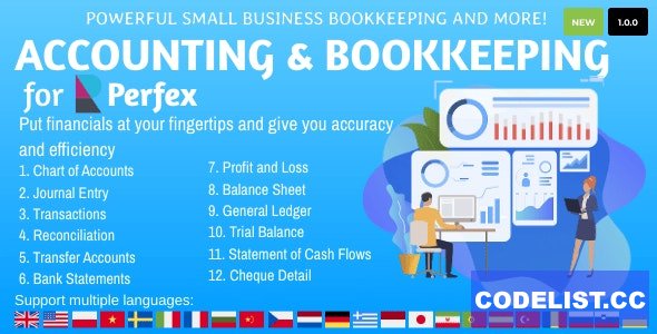 Accounting and Bookkeeping for Perfex CRM v1.0.0 » Premium Scripts, Plugins & Mobile