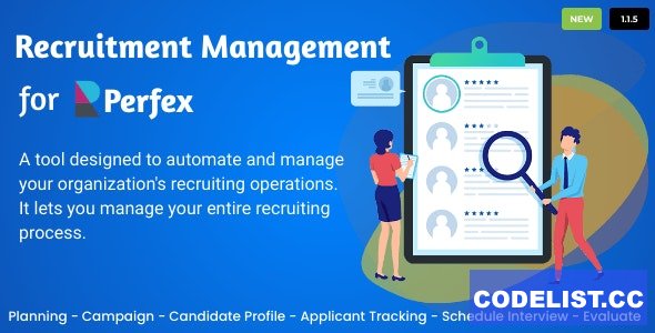 Recruitment Management for Perfex CRM v1.1.6 » Premium Scripts, Plugins & Mobile