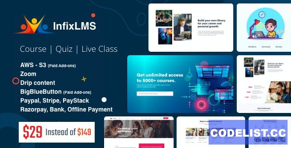 Infix LMS v2.2.3 - Learning Management System - nulled &raquo; Premium Scripts, Plugins &amp; Mobile