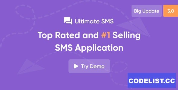 Ultimate SMS v3.0 - Bulk SMS Application For Marketing - nulled » Premium Scripts, Plugins & Mobile