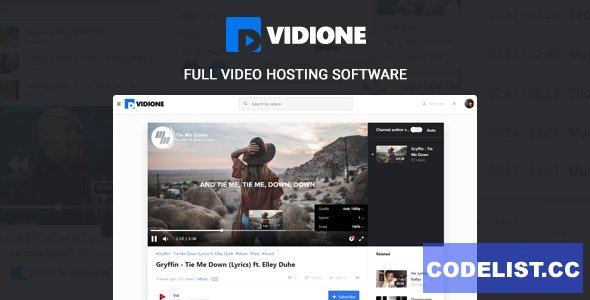 Vidione v1.5.1 - online media platform software + monetization &raquo; Premium Scripts, Plugins &amp; Mobile