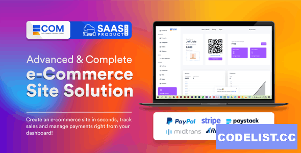 Ecom v2.0.6 - Fast Multi Store Front Builder (SaaS) - nulled &raquo; Premium Scripts, Plugins &amp; Mobile
