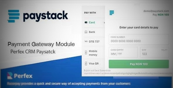 Paystack Payment Gateway for Perfex CRM v1.0.0a » Premium Scripts, Plugins & Mobile