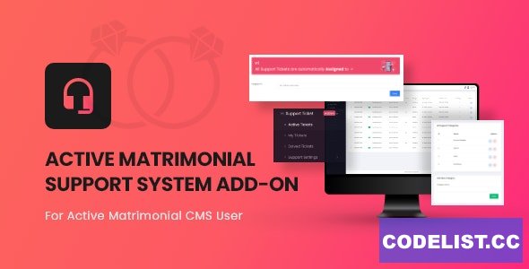 Active Matrimonial Support Ticket add-on v1.0 » Premium Scripts, Plugins & Mobile