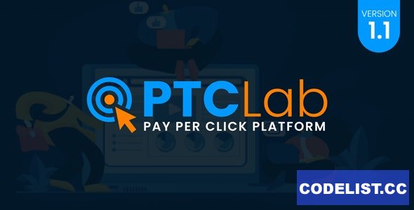 ptcLAB v1.1 - Pay Per Click Platform - nulled » Premium Scripts, Plugins & Mobile