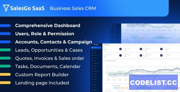 SalesGo SaaS v2.4.0 - Business Sales CRM &raquo; Premium Scripts, Plugins &amp; Mobile