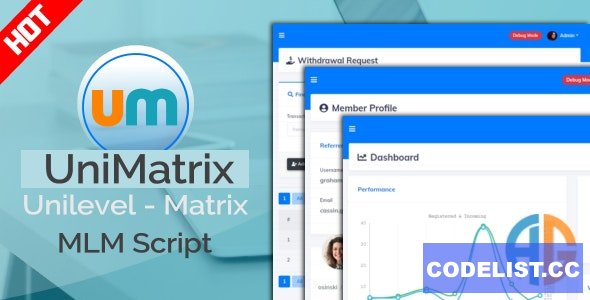 UniMatrix Membership v1.9.0 - MLM Script &raquo; Premium Scripts, Plugins &amp; Mobile
